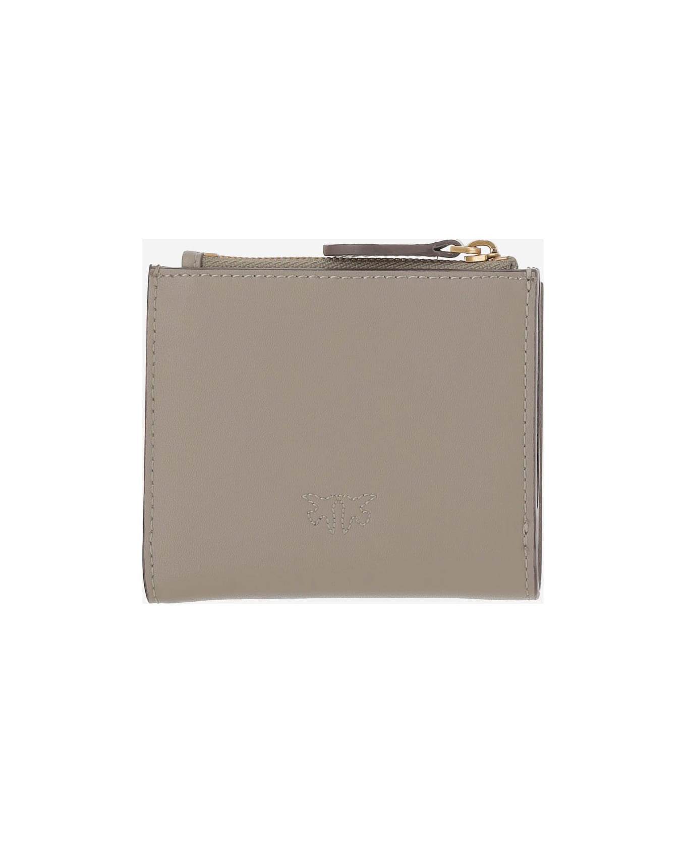 Leather Wallet With Logo - 2