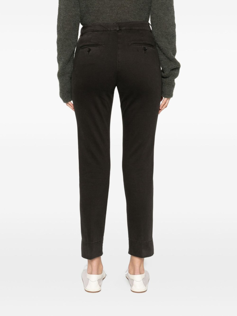 logo-detail cotton trousers 4