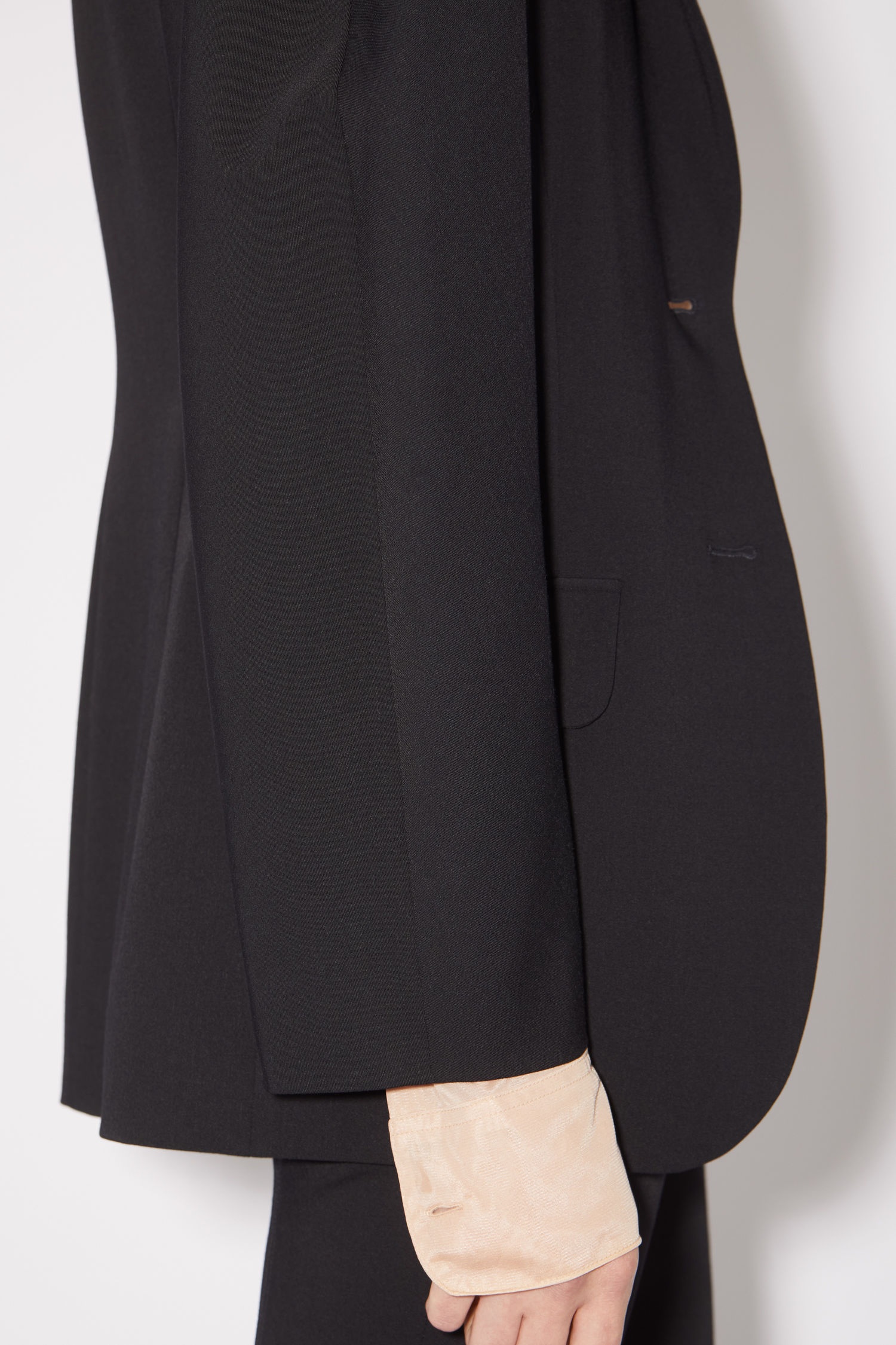 Stretch suit jacket - Black - 7