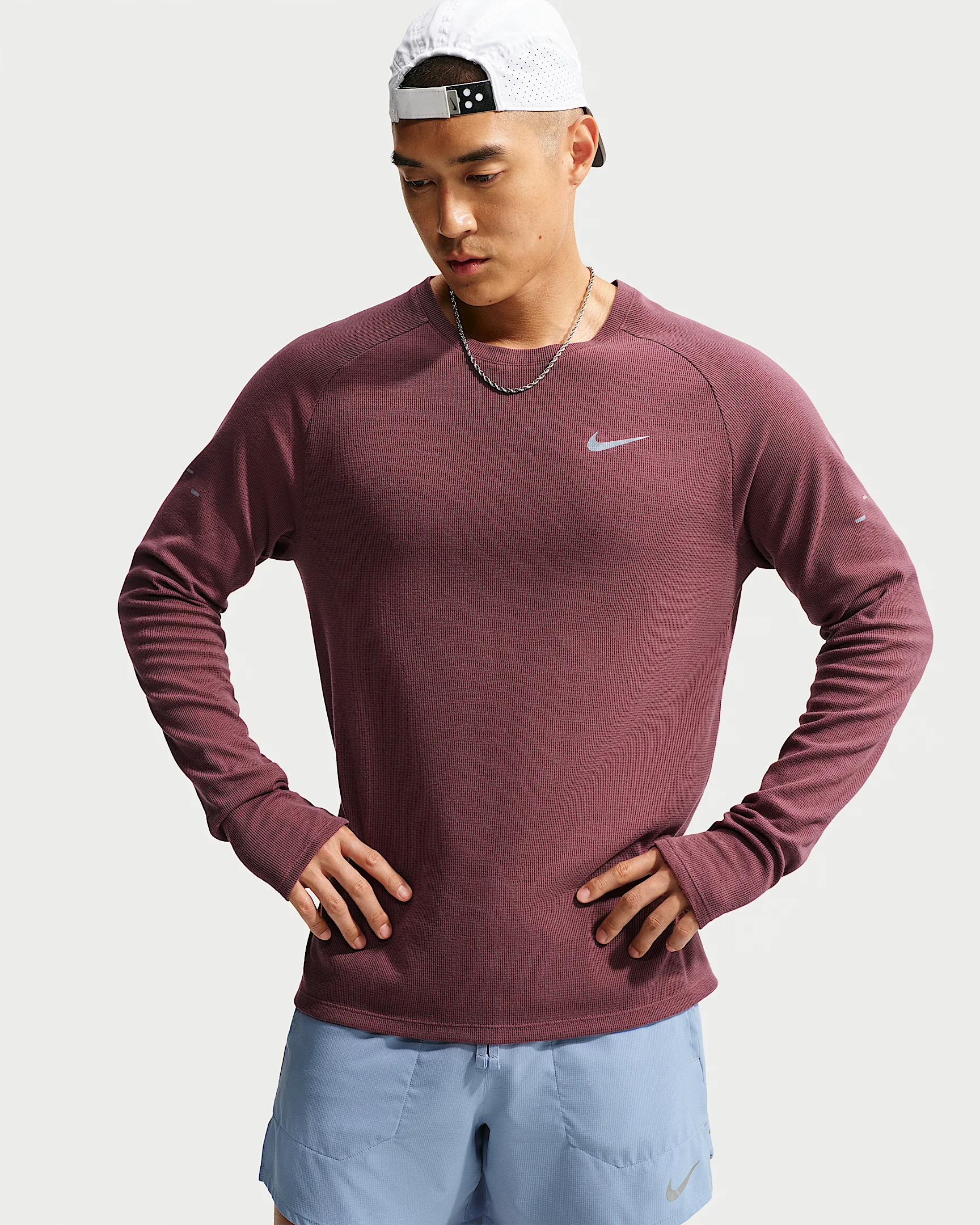 Nike Stride Men's Dri-FIT Running Waffle Crew - 1