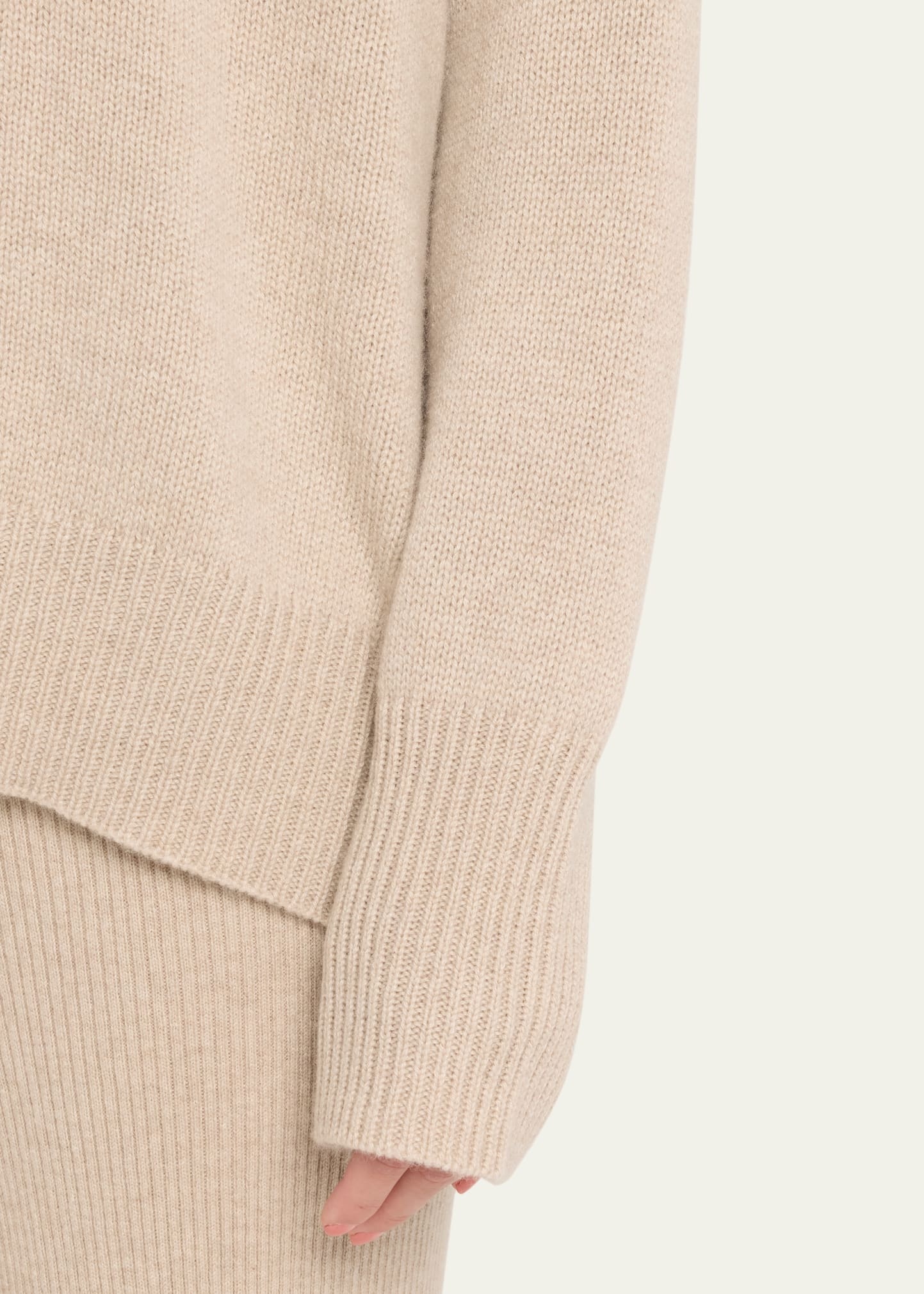 Heidi Cashmere Turtleneck Sweater - 5
