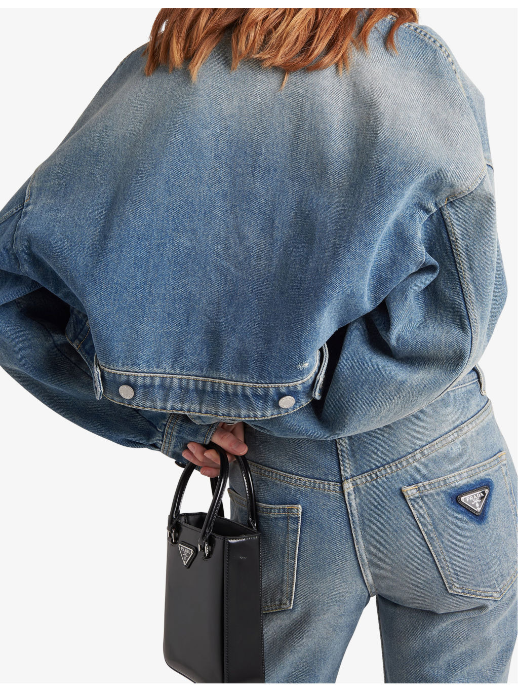Five-pocket high-rise straight-leg jeans - 5