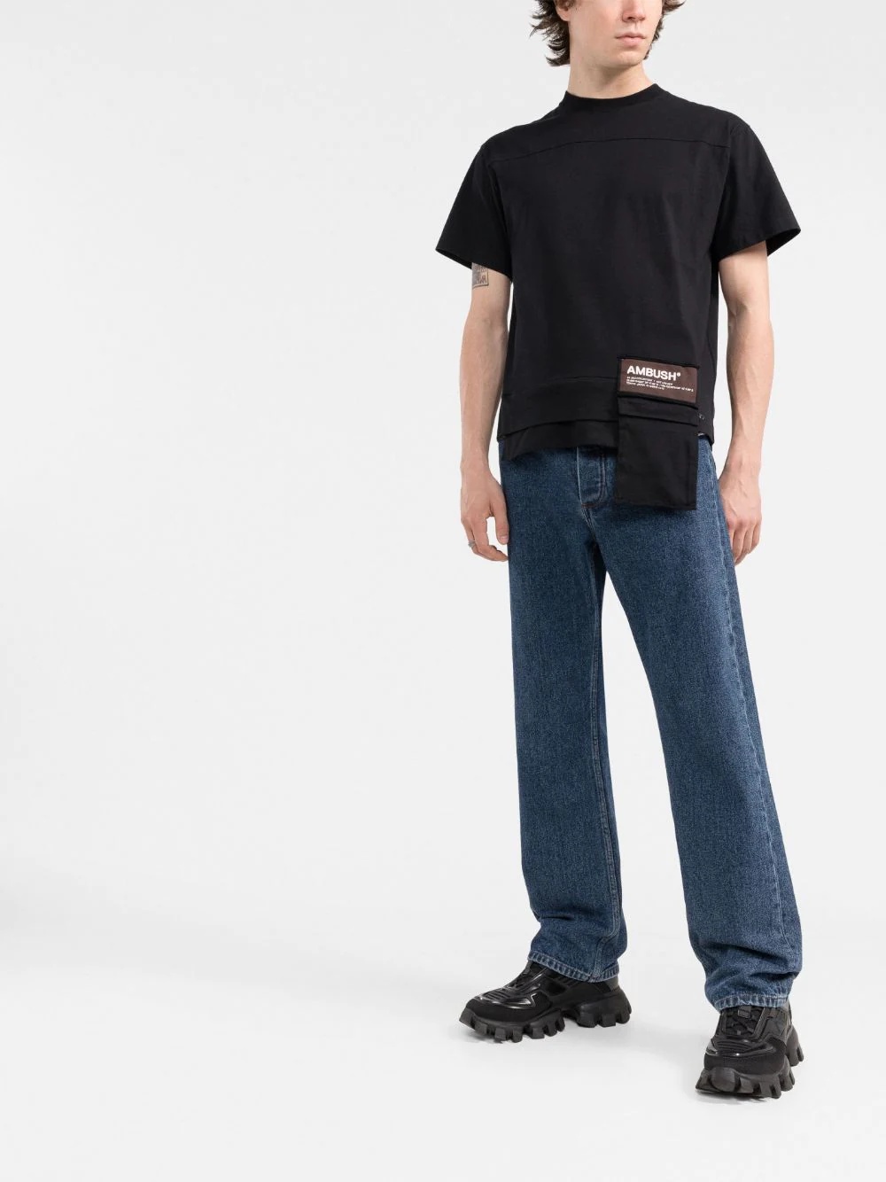 waist-pocket T-shirt - 2