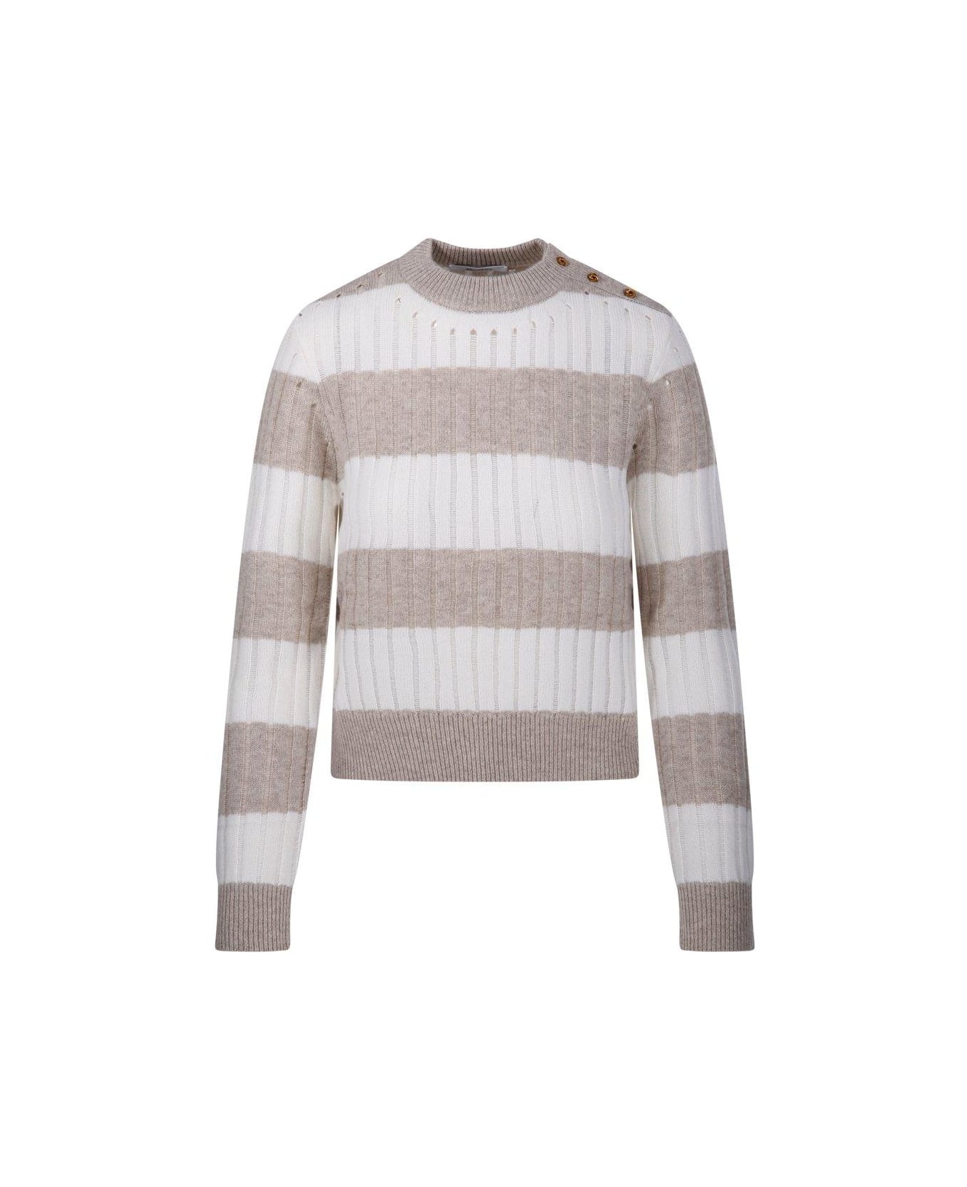 'alfeo' Multi Wool Blend Sweater - 1