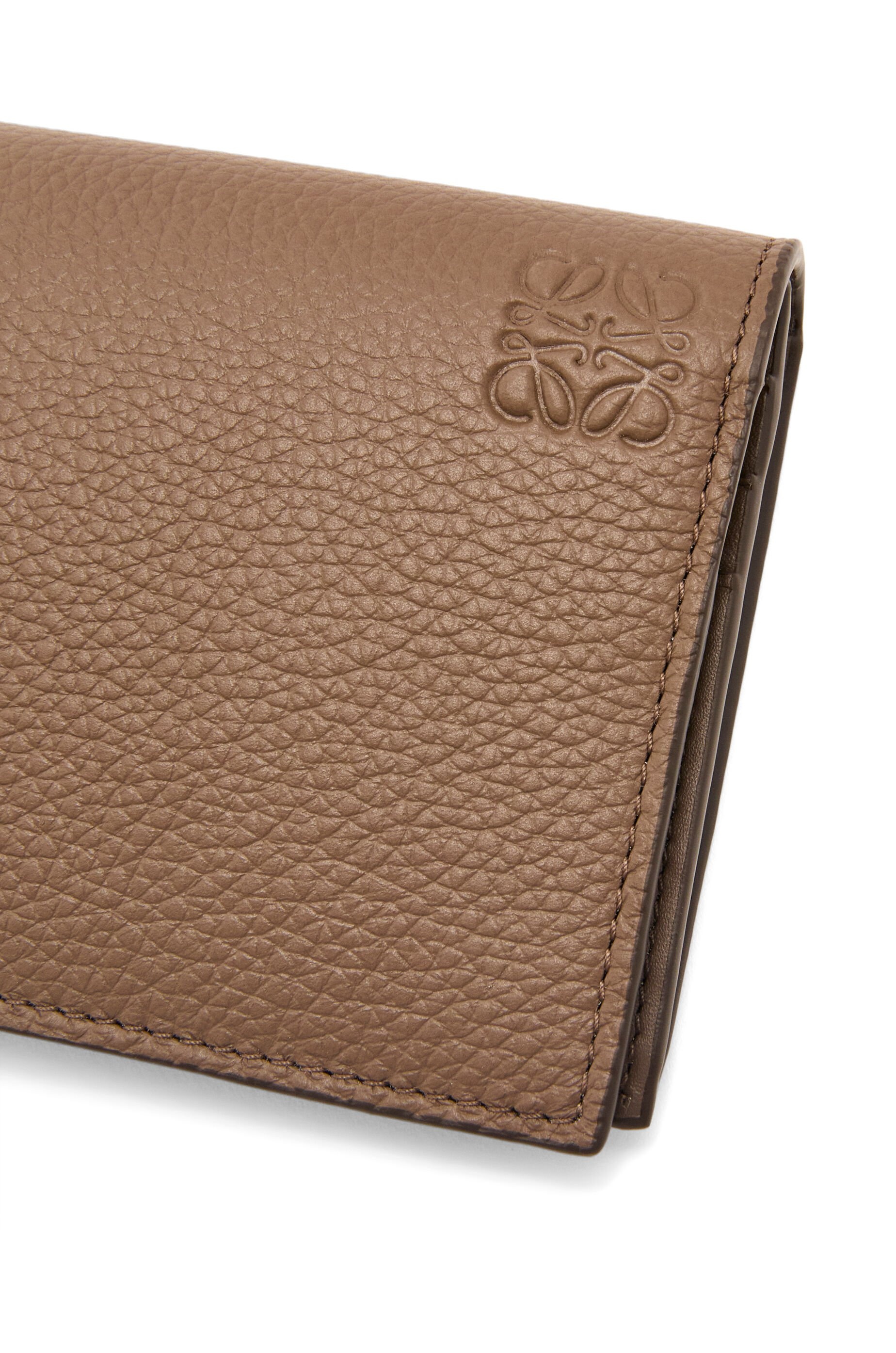Long horizontal wallet in soft grained calfskin - 5
