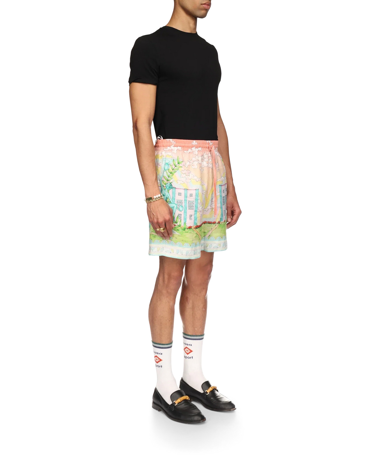 Vase Linen Shorts - 5