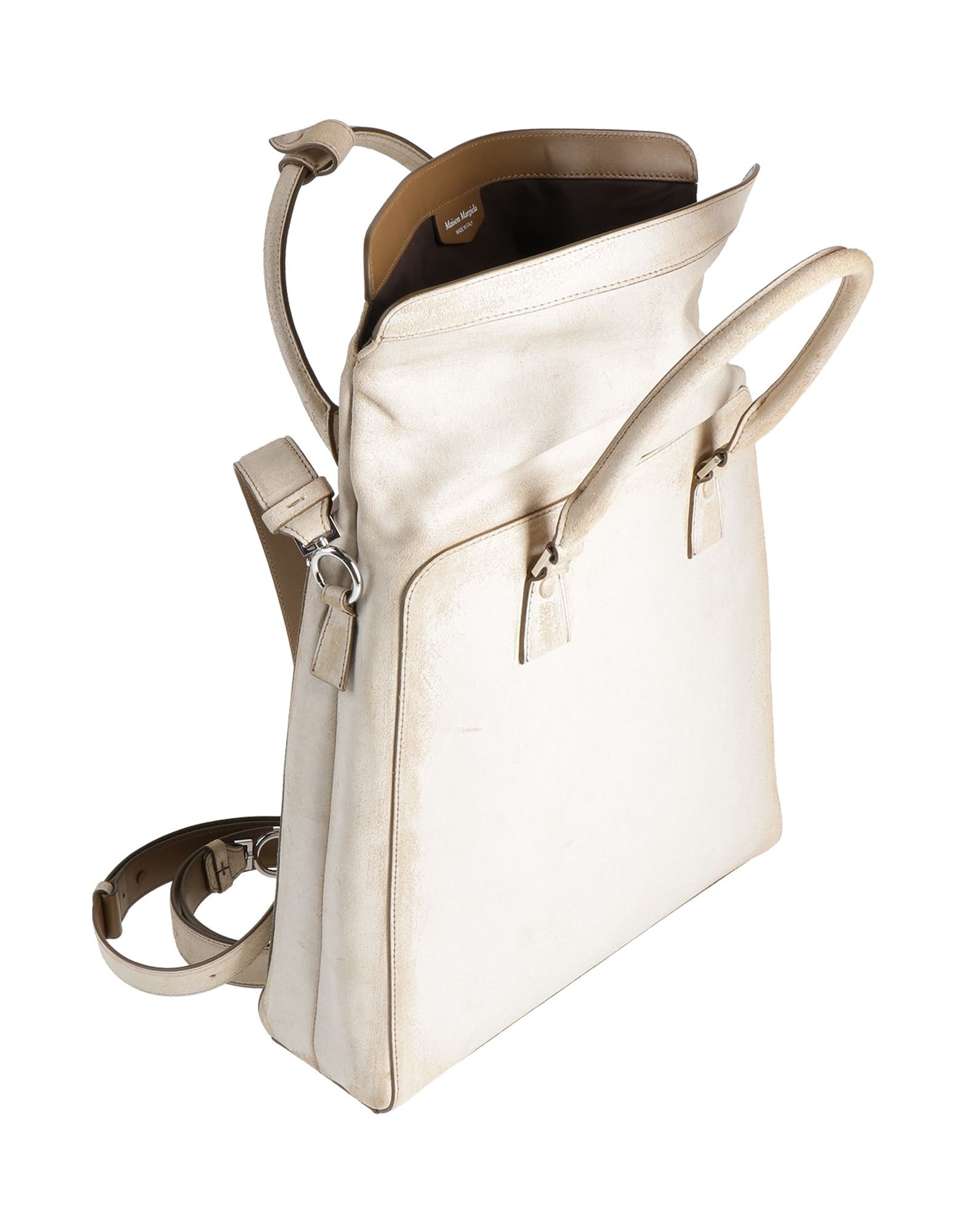 Maison Margiela Beige Women's Handbag | yoox | REVERSIBLE