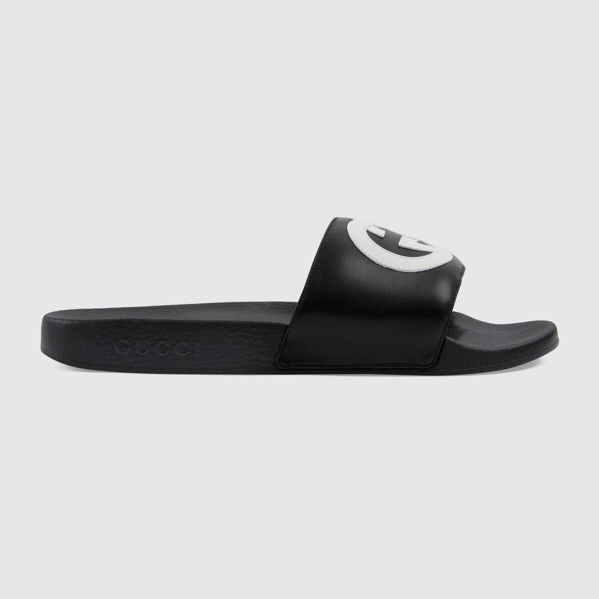 Men's slide with Interlocking G - 1