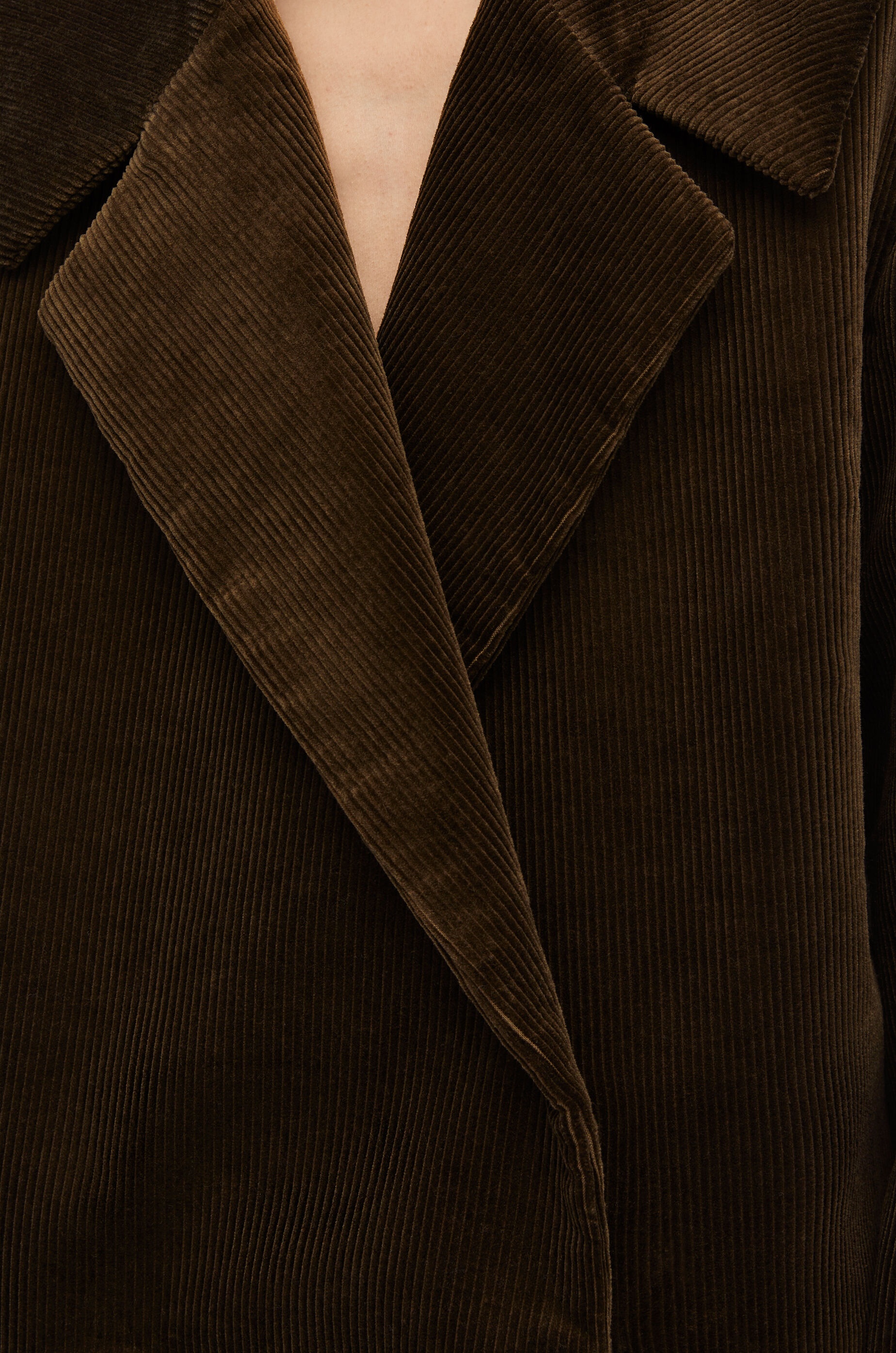 Double breasted jacket in cotton - 5