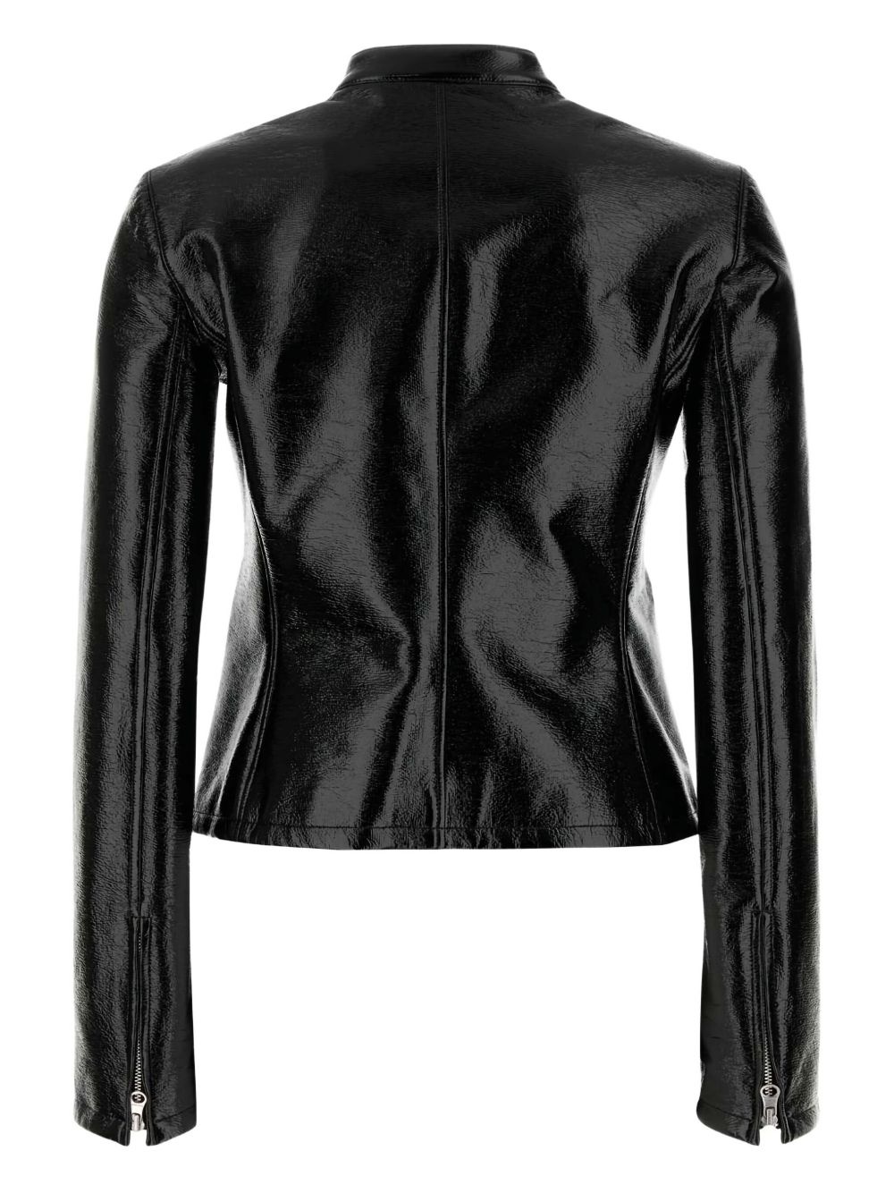 City vinyl-effect jacket - 2