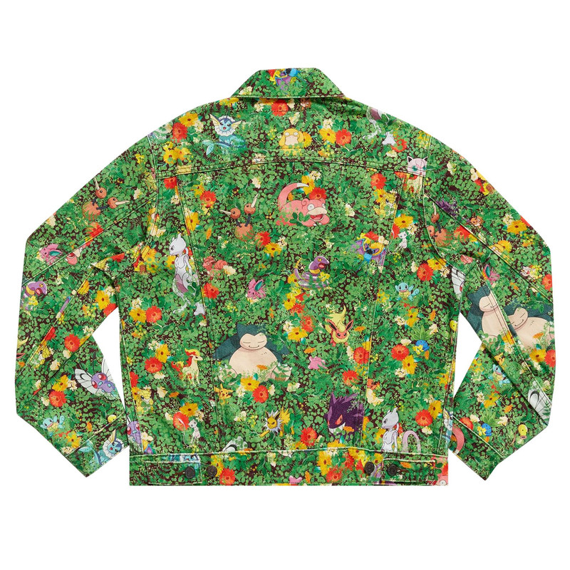 Levi's Levi's x Pokémon Vintage Fit Trucker Jacket 'Garden Multicolor' outlook