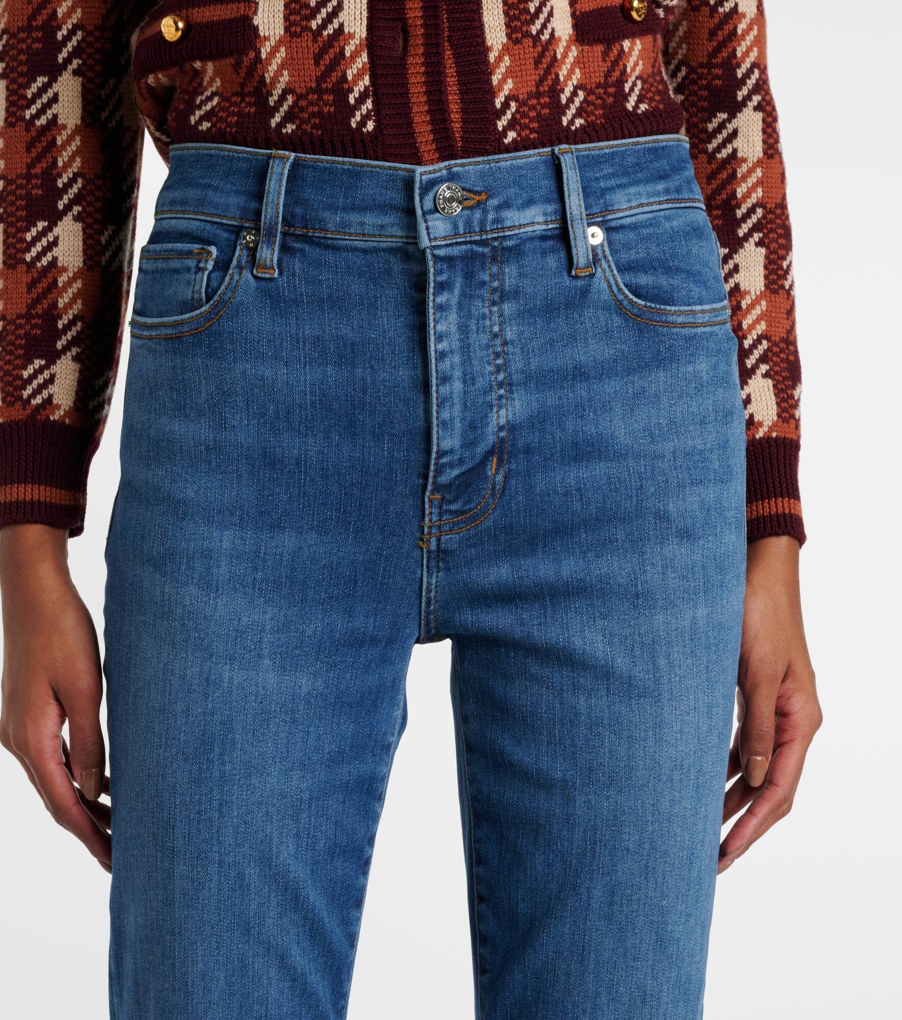 Le High Flare high-rise flared jeans - 4