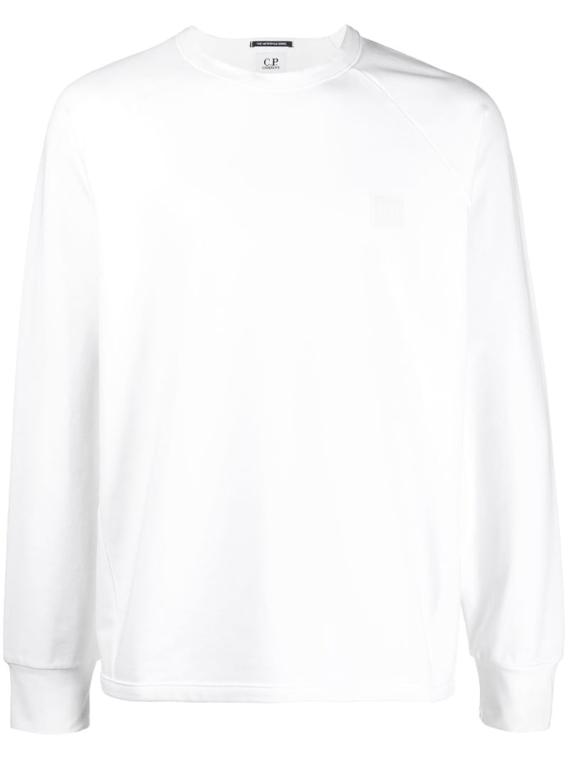 cotton long-sleeve T-shirt - 1