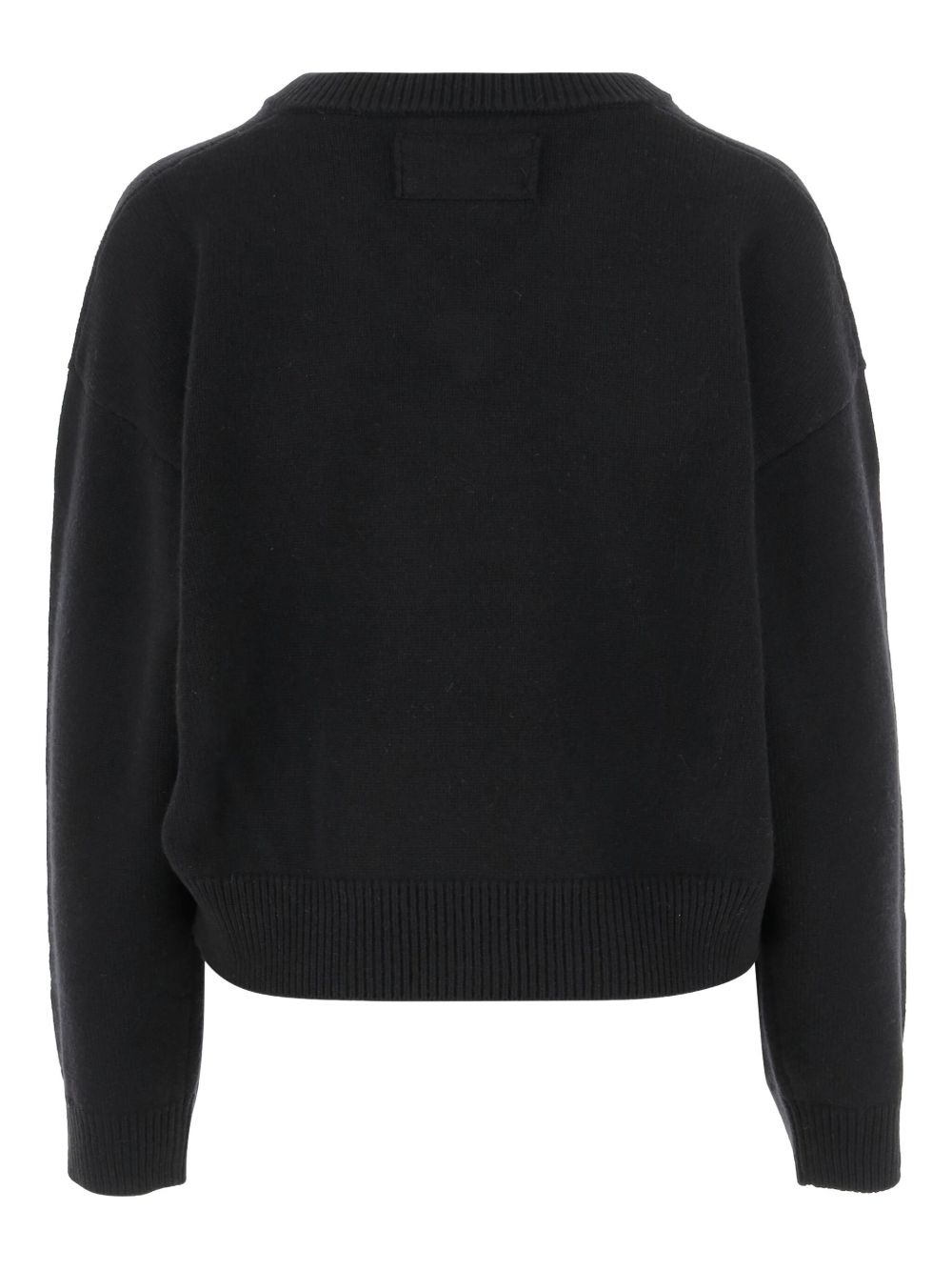 V-neck cashmere sweater - 2