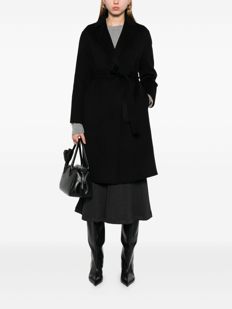 JOSEPH belted wool coat outlook