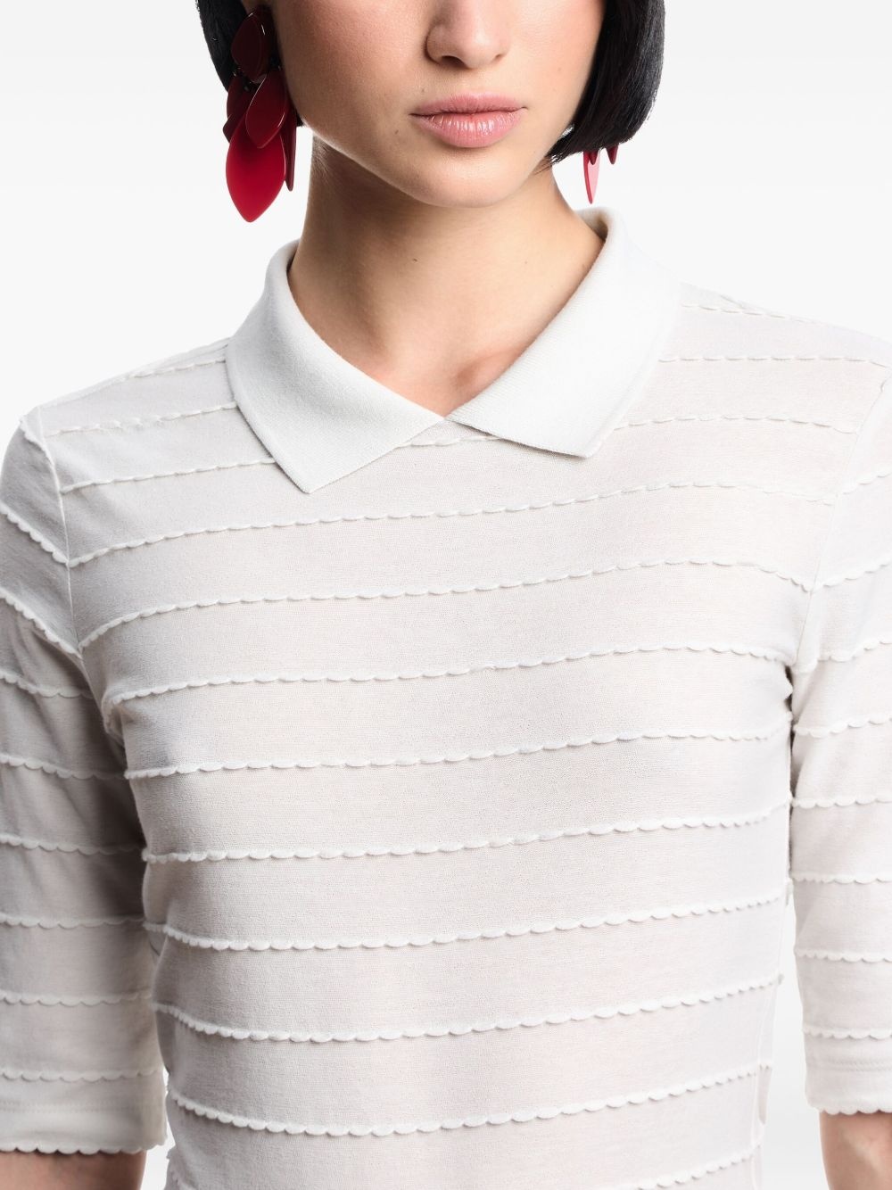 polo-neck t-shirt - 5