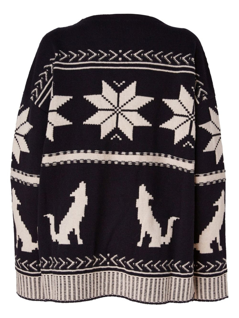 Etro fair-isle sweater outlook