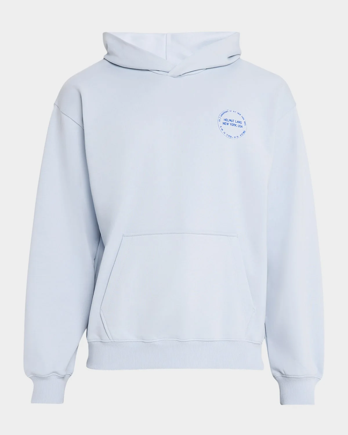 Men's Stamp Logo Cotton Terry Hoodie - 1