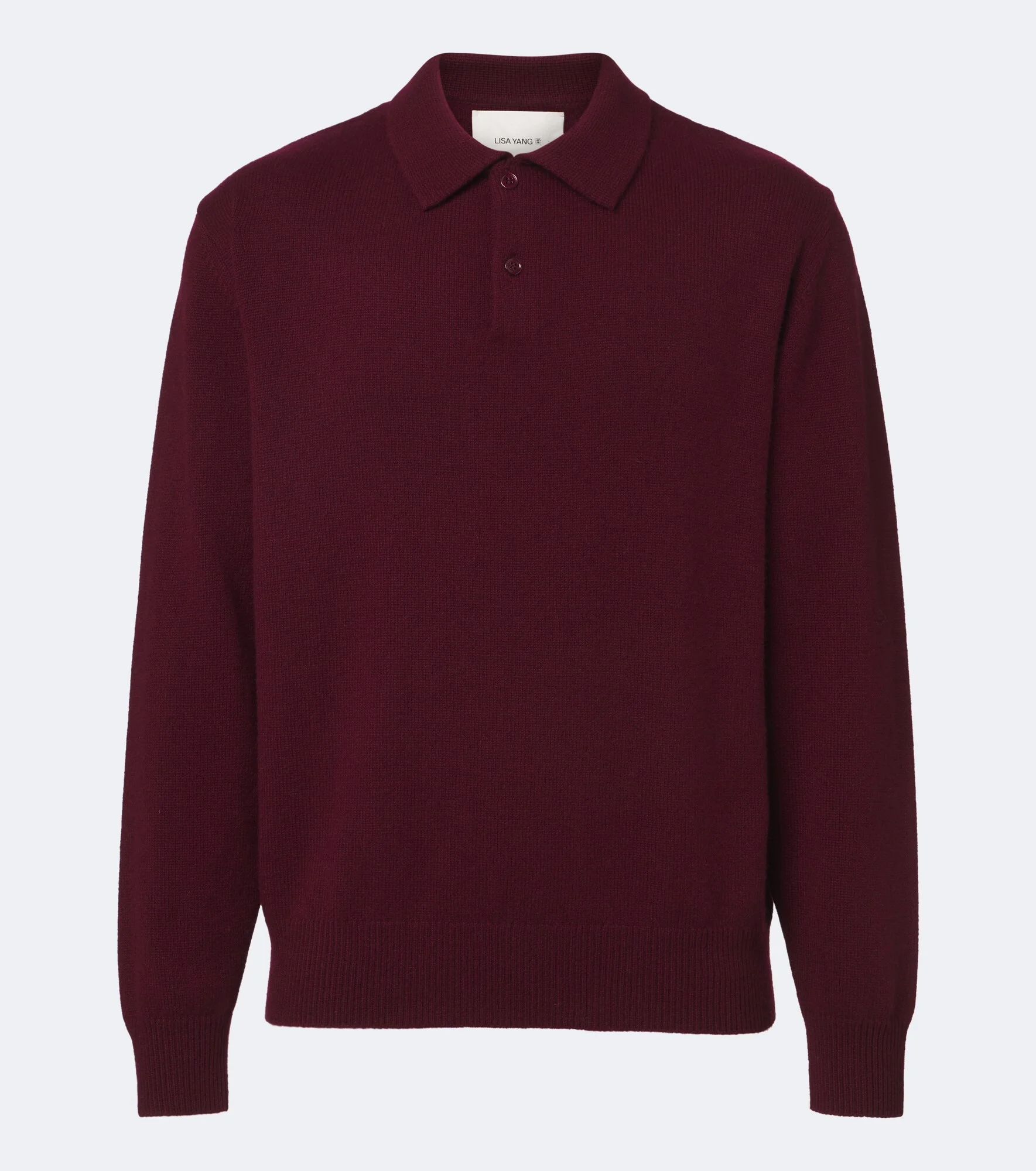Rufus cashmere polo sweater - 1