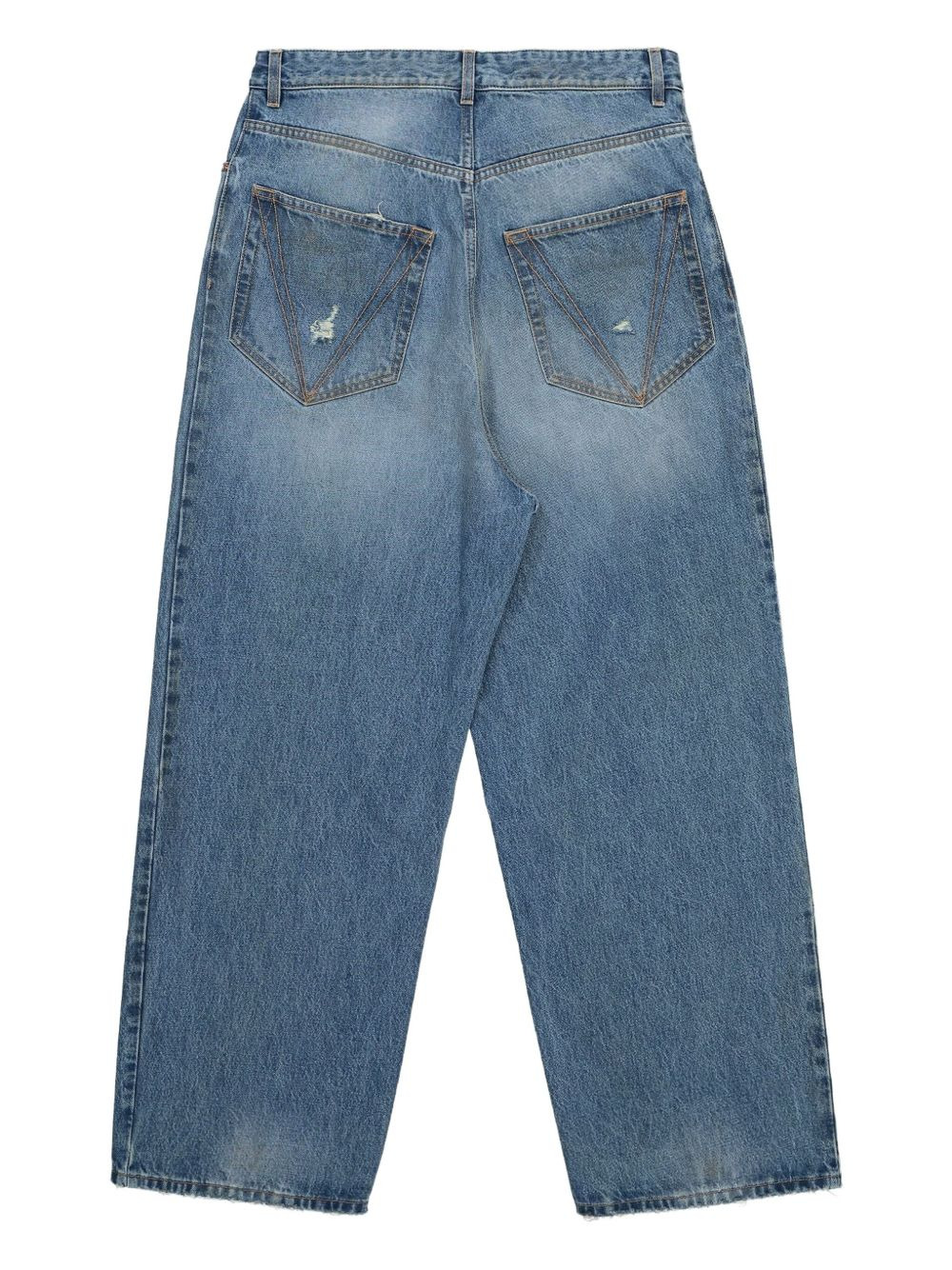 distressed baggy jeans - 2