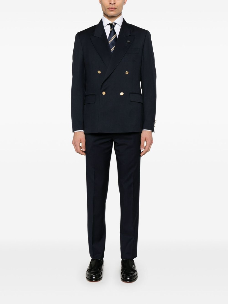 LARDINI double-breasted blazer outlook