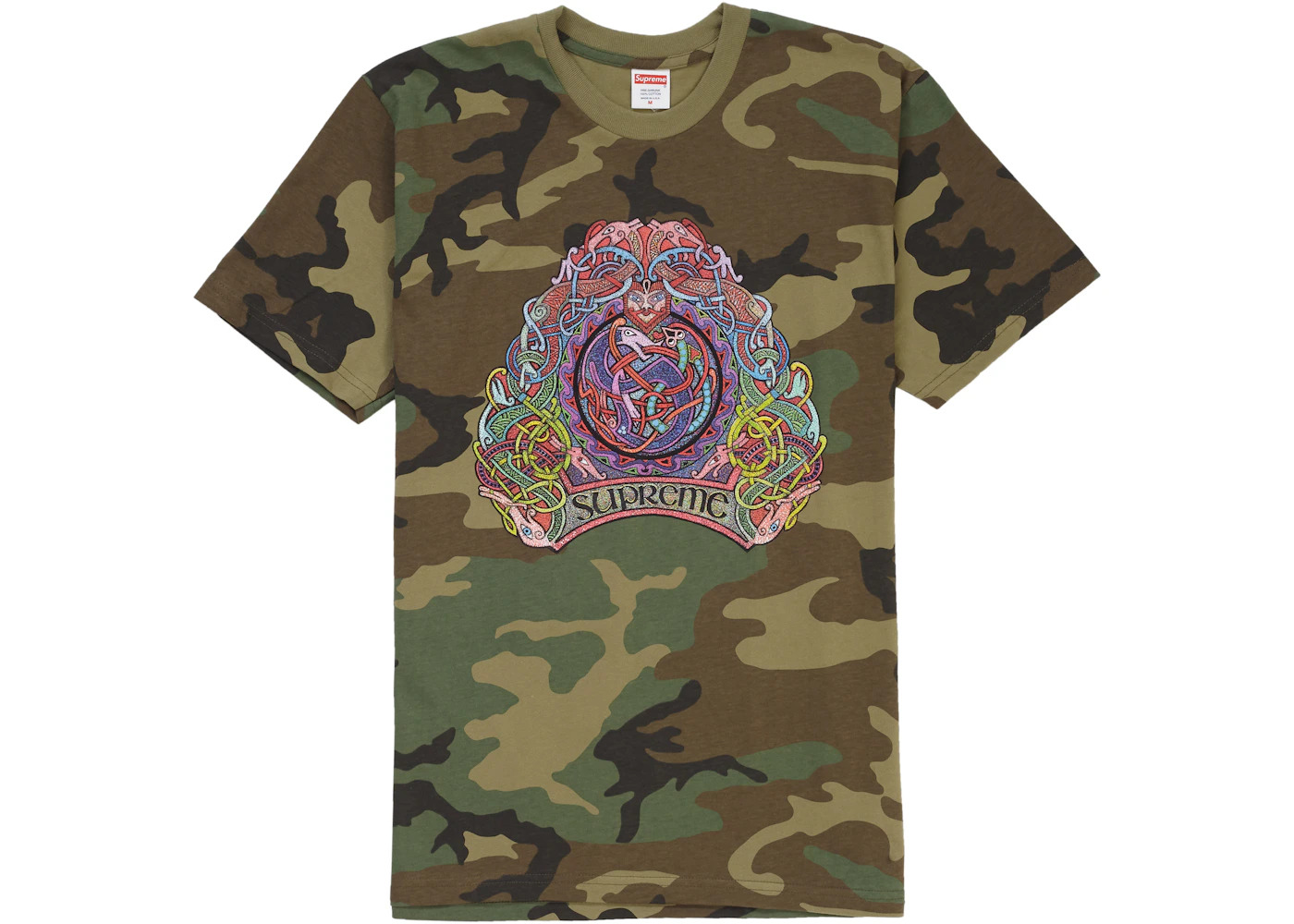 Supreme Knot Tee Woodland Camo - 1