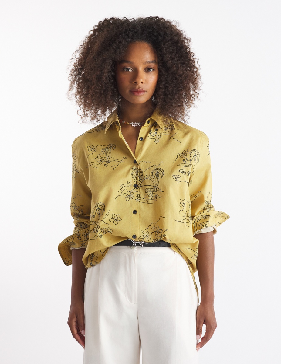 “TROPICAL PALM” CLASSIC SHIRT - 3
