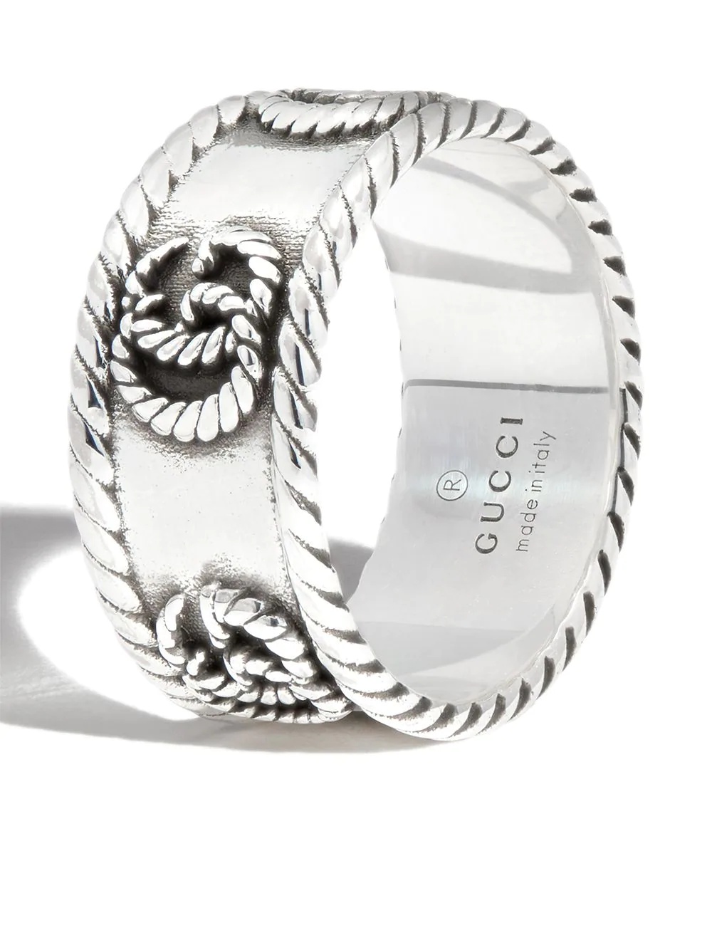 GG Marmont braided-detail ring - 3