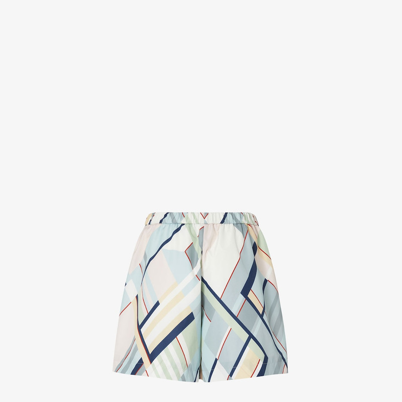 Shorts Multicolor printed nylon shorts 2