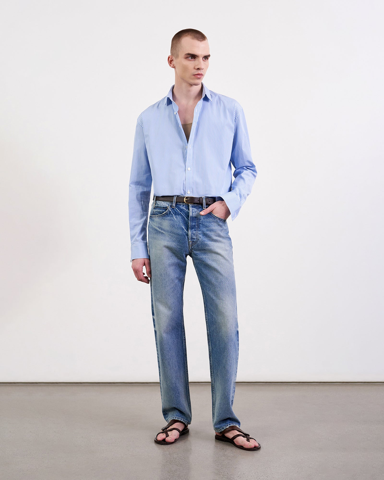 STRIPED CRISTOBAL SHIRT - 4