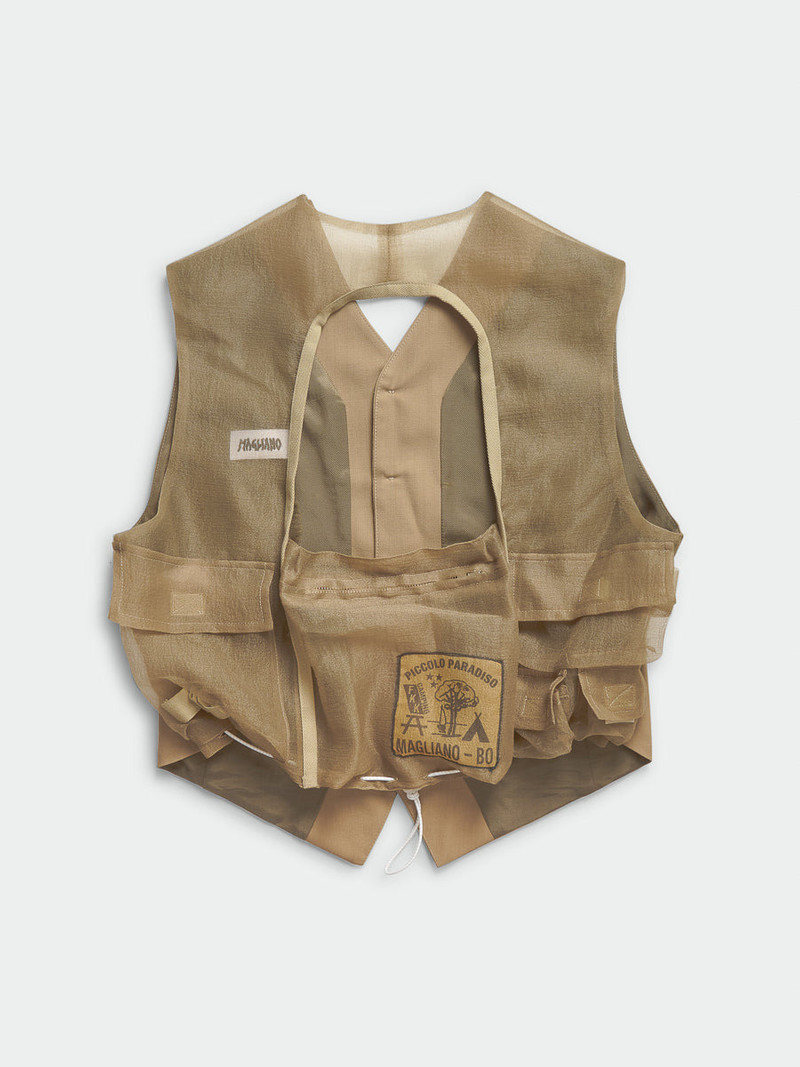 MAGLIANO Piccolo Paradiso Vest Beige - Magliano outlook