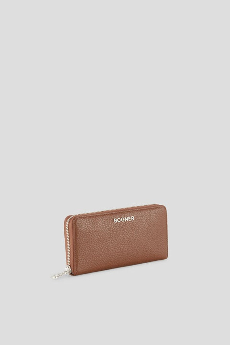 BOGNER Andermatt Ela Wallet in Cognac outlook