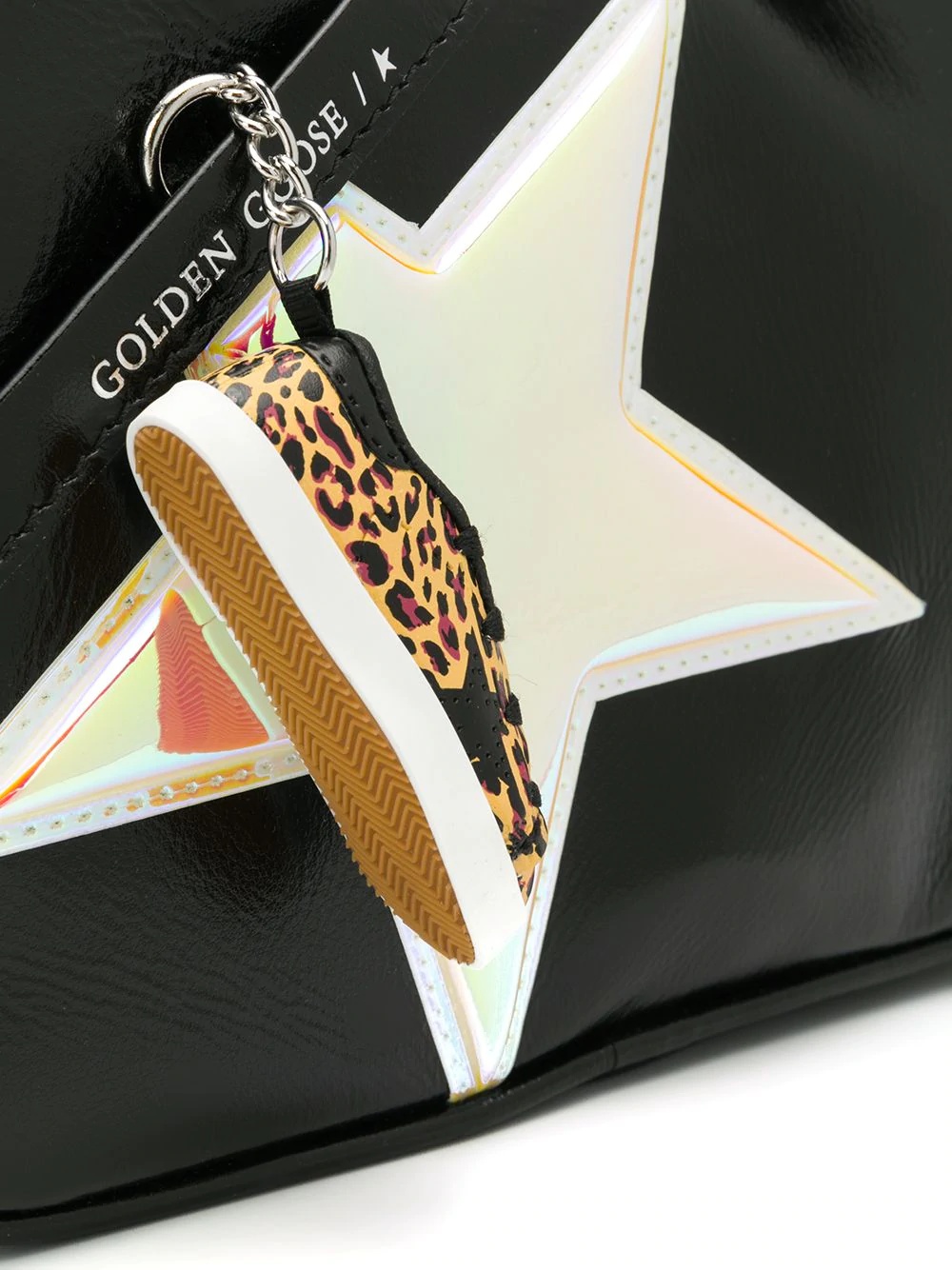 star-embellished crossbody bag - 4