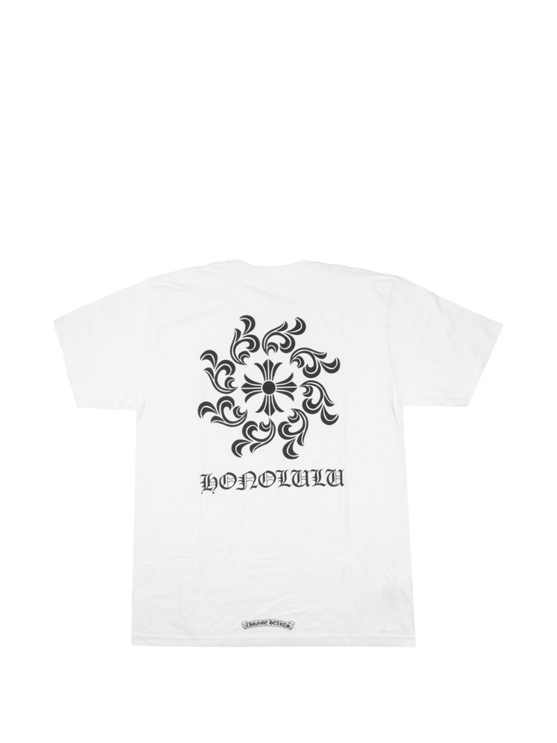 Chrome Hearts Spiral Honolulu Exclusive crew-neck T-shirt outlook