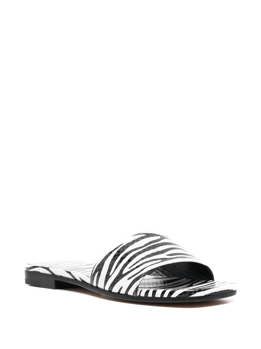 Rosa zebra-print sandals - 2