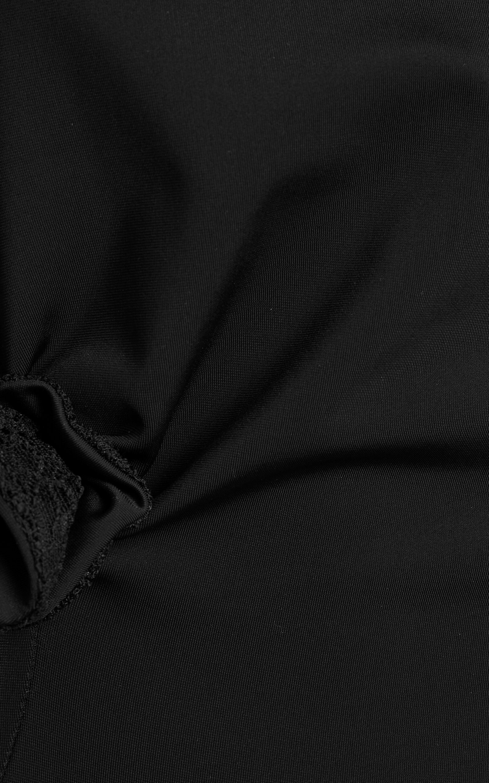 Lace Flower Gown black - 5