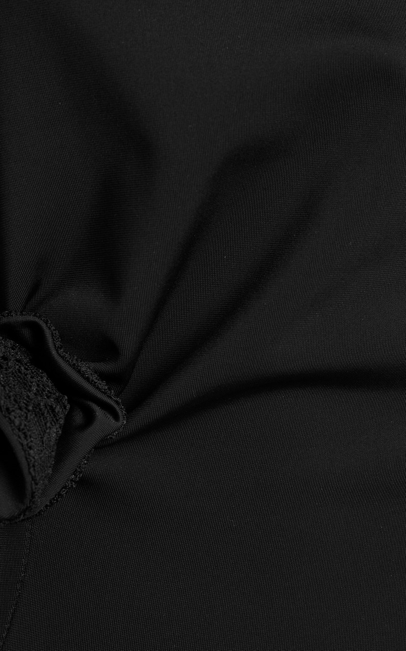 Lace Flower Gown black 5