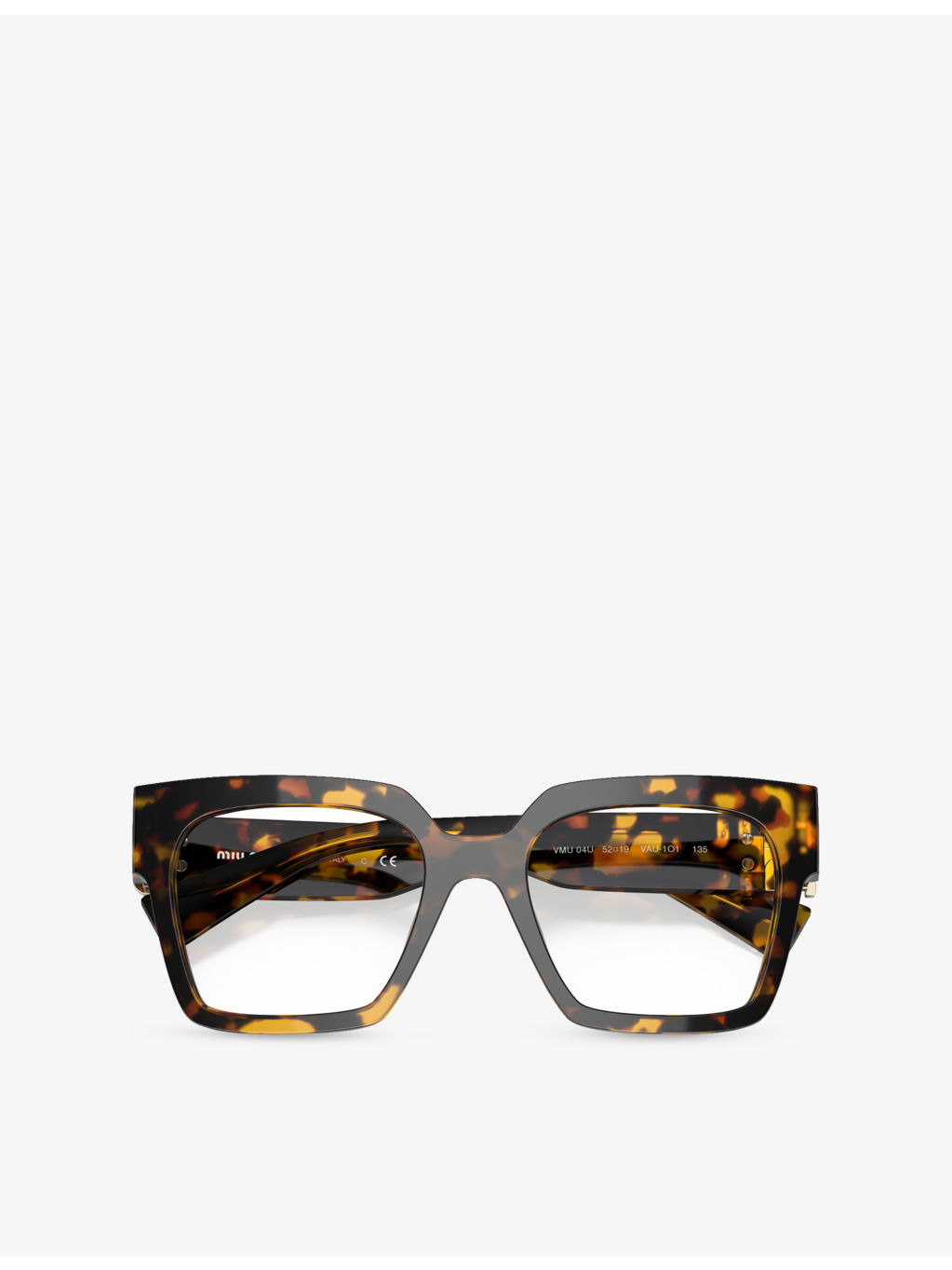 MU 04UV Square-Frame Acetate Optical Glasses - 5