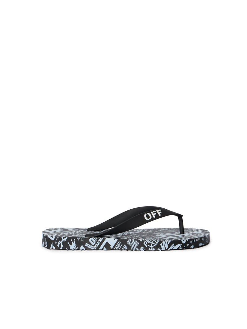 Off Stamp Flip Flops 1