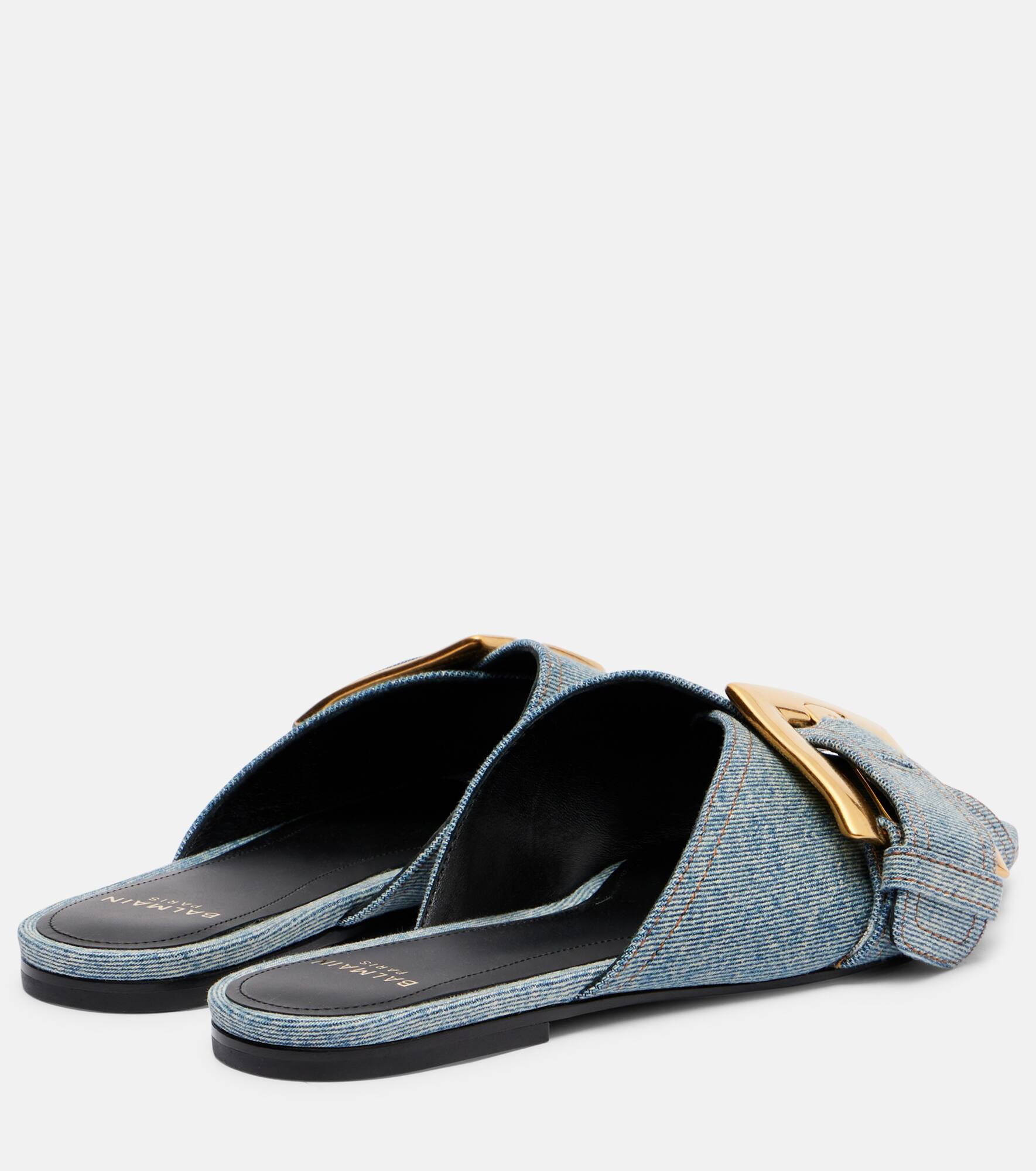 Anthem denim slides - 2