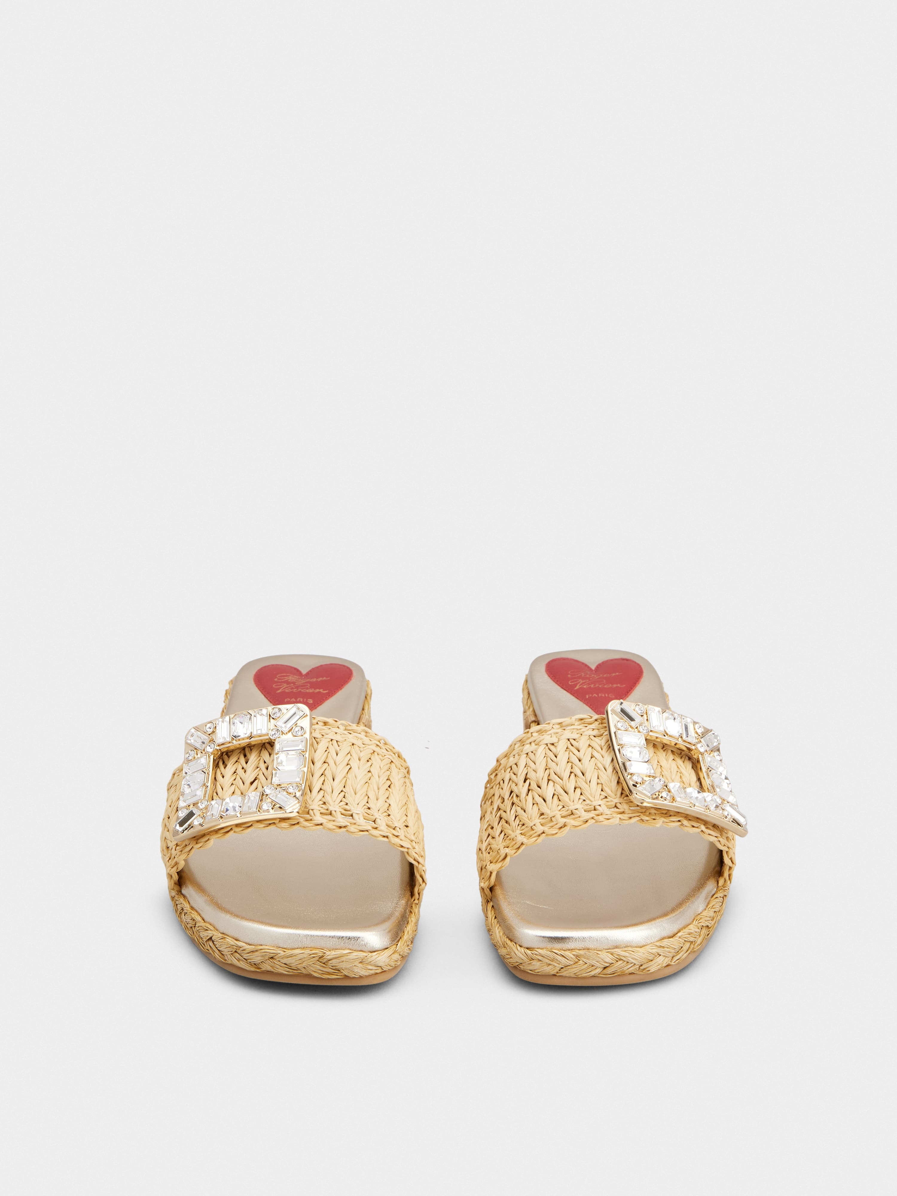 Espadrilles Mules in raffia - 6