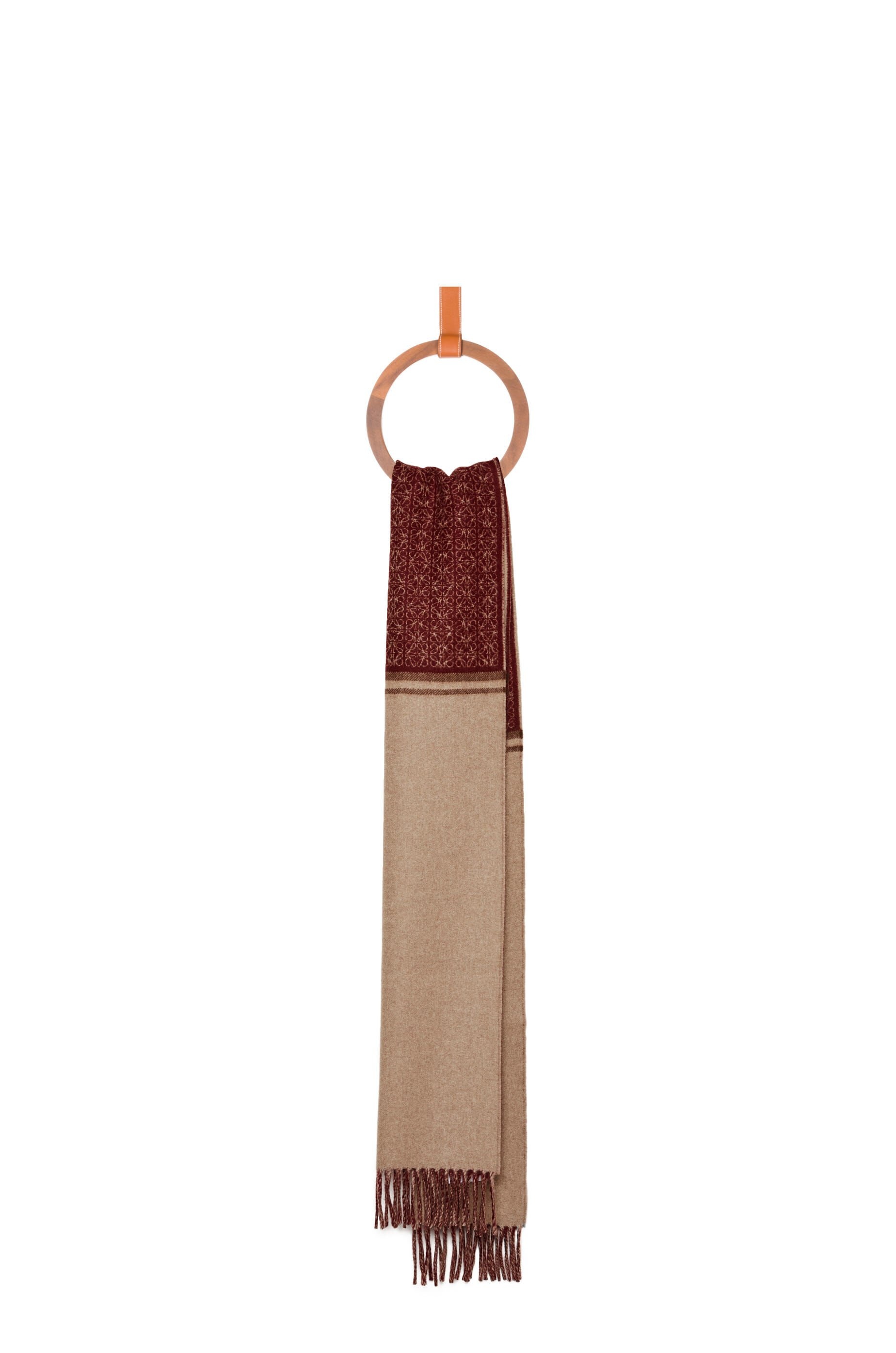 Scarf in wool and cashmere - 2