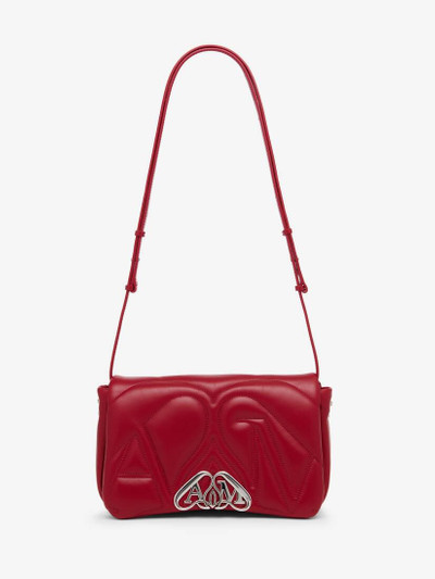 Alexander McQueen Women's The Seal Small Bag in Blood Red outlook