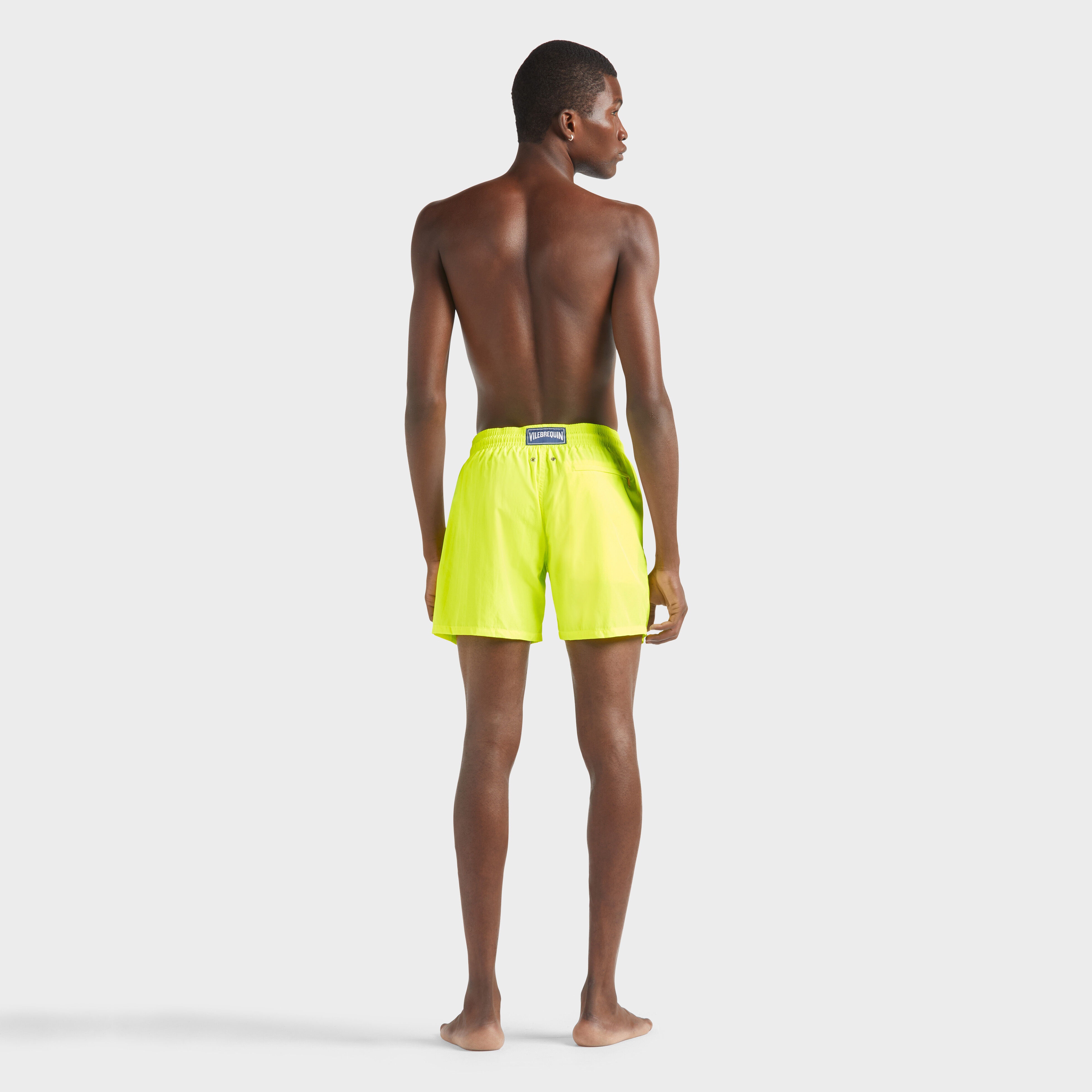 Men Ultra-Light and Packable Swim Trunks Solid - 4