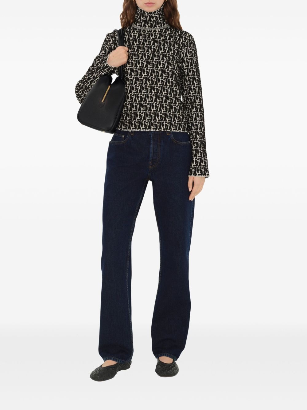 B Charm-intarsia sweater - 2