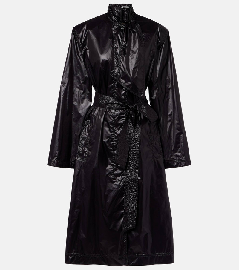 Bow-detail belted trench coat 1