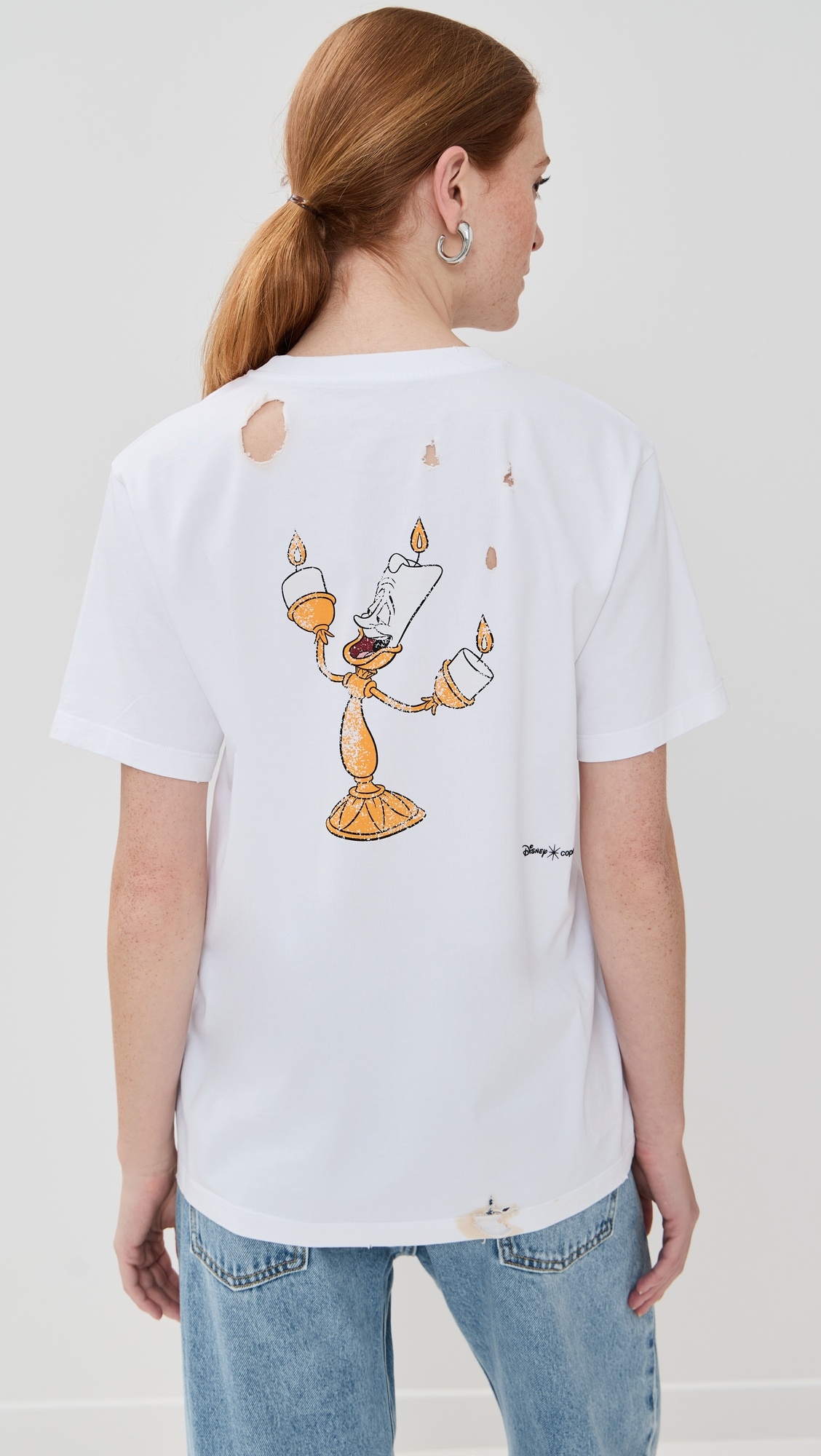Disney x Coperni Burned by You Before Boxy T-Shirt - 2