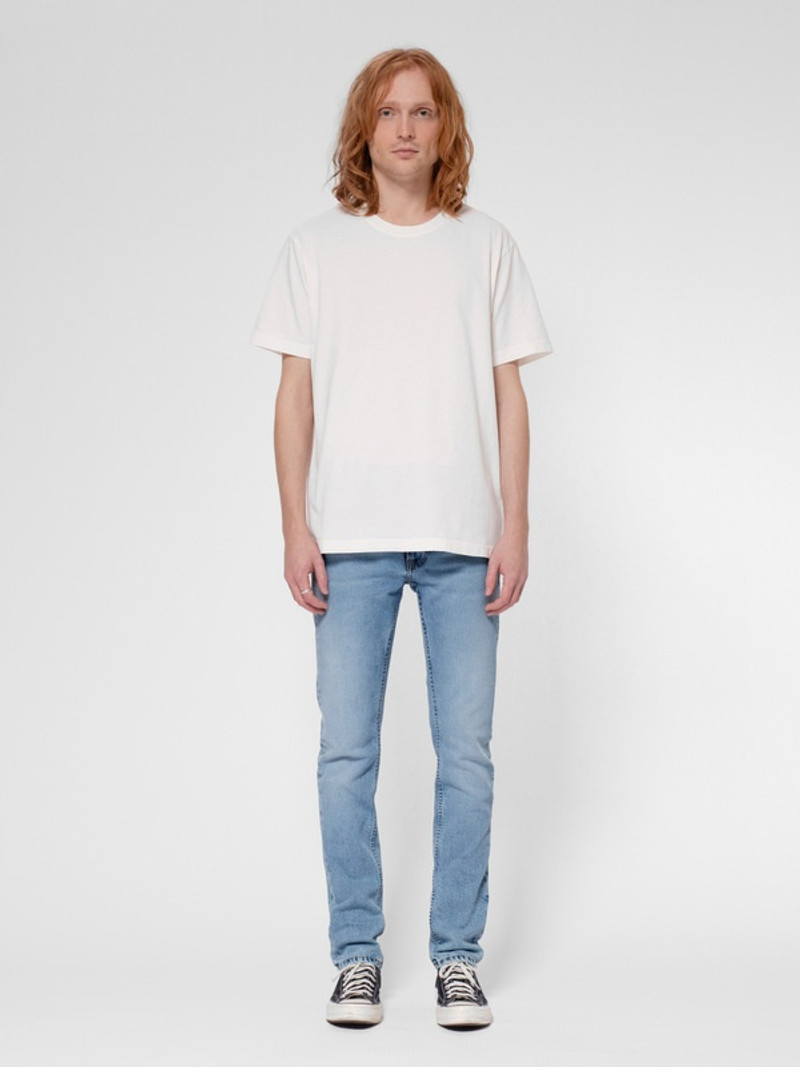 Nudie Jeans Lean Dean Warm Days Blue outlook