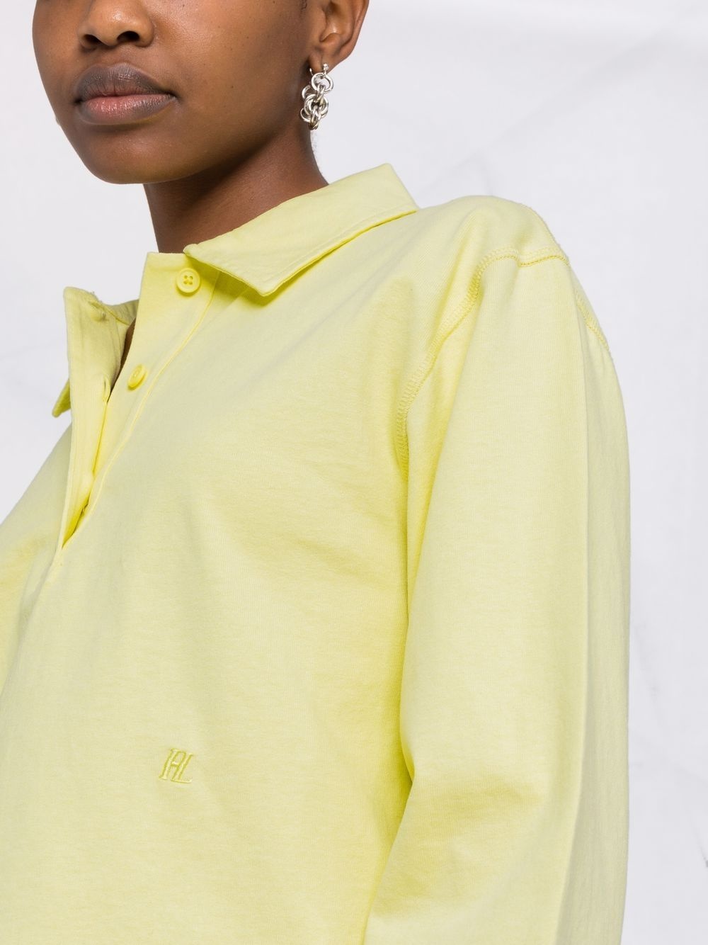 polo collar sweatshirt - 3