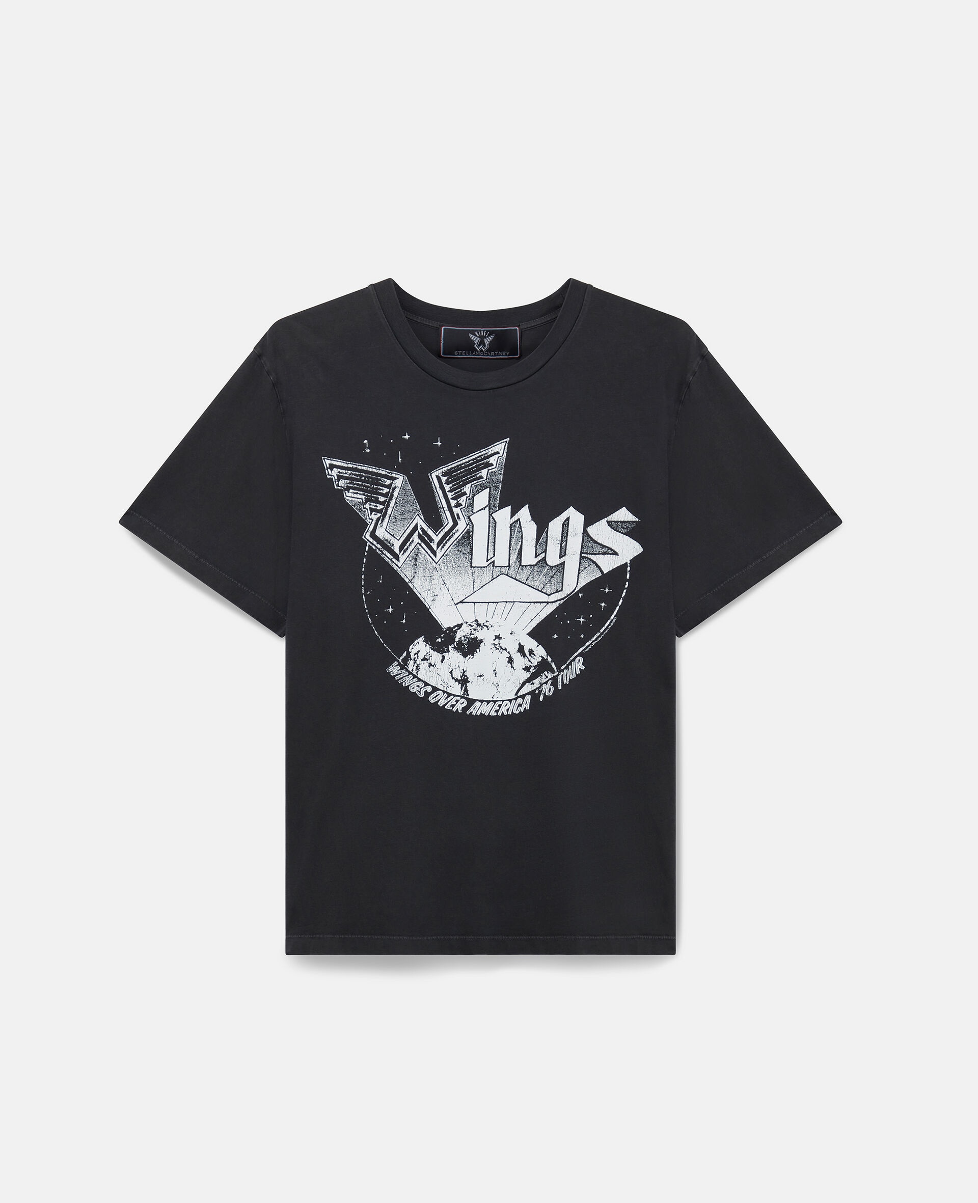 Wings Graphic Cotton T-Shirt - 1
